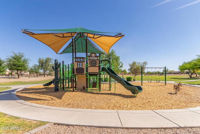 view of community playground