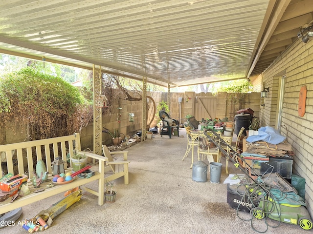 1118 E Orangewood Ave, Phoenix, AZ 85020 - fenced backyard with a patio