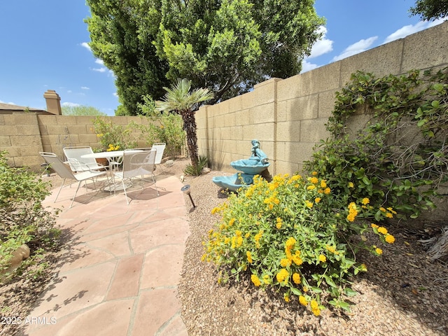 1118 E Orangewood Ave, Phoenix, AZ 85020 - fenced backyard with a patio