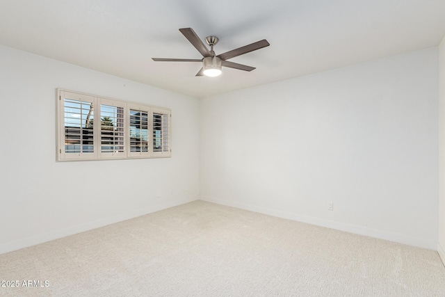 6119 E Sandra Ter, Scottsdale, AZ 85254 - unfurnished room with carpet, ceiling fan, and baseboards