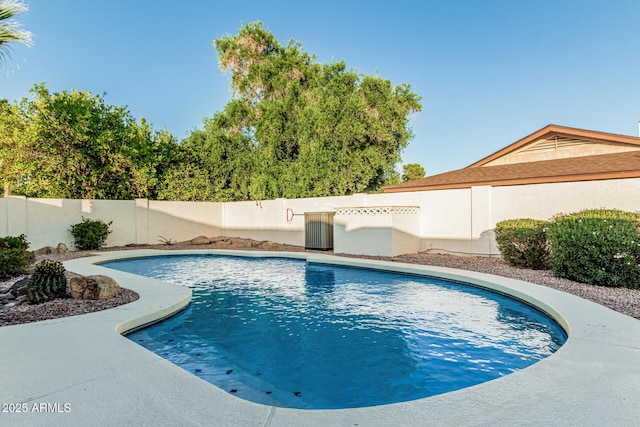 6119 E Sandra Ter, Scottsdale, AZ 85254 - view of swimming pool with a fenced backyard