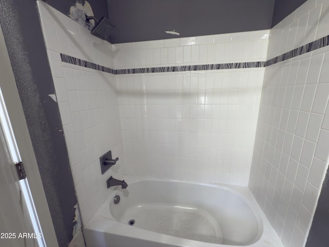 bathroom featuring tub / shower combination