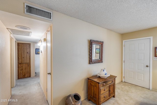 7210 W Caron Dr, Peoria, AZ 85345 - hall featuring light carpet and a textured ceiling
