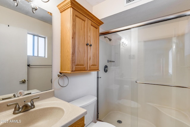 7210 W Caron Dr, Peoria, AZ 85345 - full bath with a shower stall, toilet, and vanity