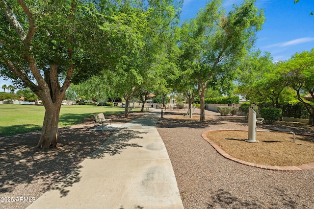 2264 S Don Carlos, Mesa, AZ 85202 - view of home's community with a lawn