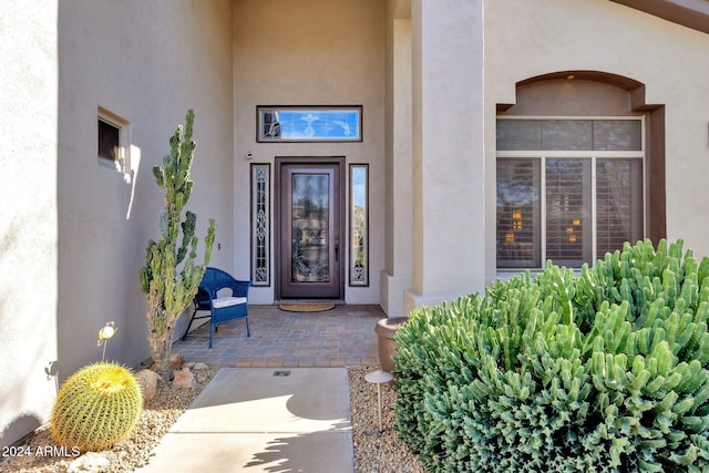 15439 E Acacia Way, Fountain Hills, AZ 85268 - view of exterior entry featuring stucco siding
