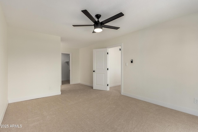 1521 W Jacinto Ave, Mesa, AZ 85202 - unfurnished room featuring light carpet and ceiling fan