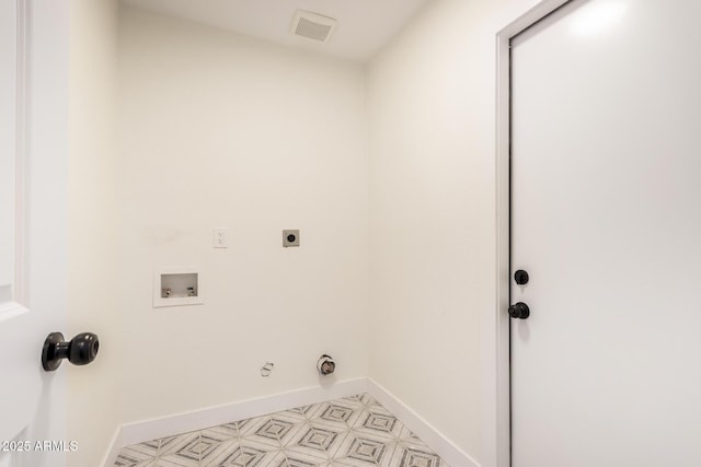 1521 W Jacinto Ave, Mesa, AZ 85202 - laundry area with washer hookup, electric dryer hookup, and hookup for a gas dryer