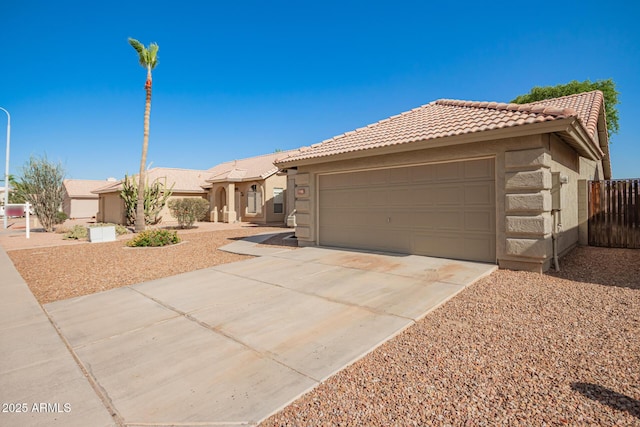 1381 W Gary Dr, Chandler, AZ 85224 - single story home featuring a tile roof, stucco siding, and driveway