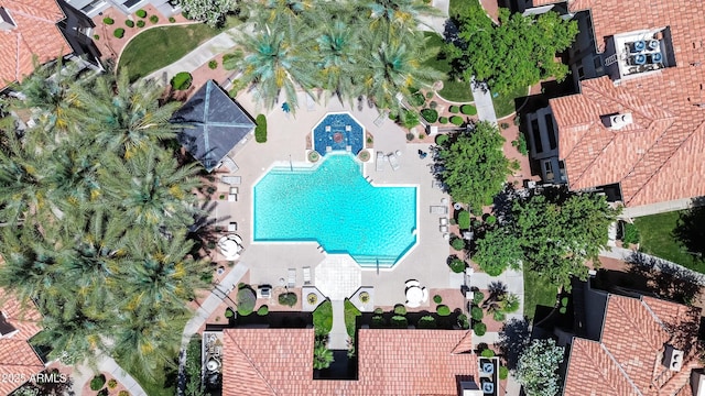 aerial view