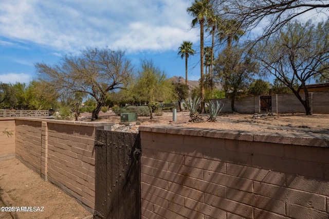 8118 N Gibraltar Dr, Tucson, AZ 85704 - view of yard featuring a fenced backyard