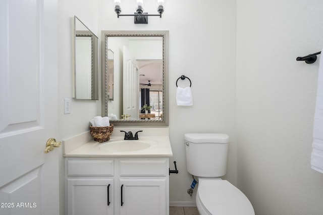25825 N 65th Ave, Phoenix, AZ 85083 - half bathroom with vanity and toilet