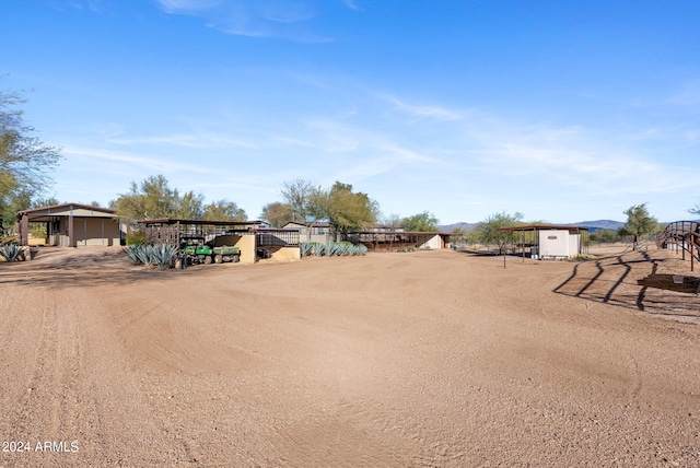 view of community with a storage unit