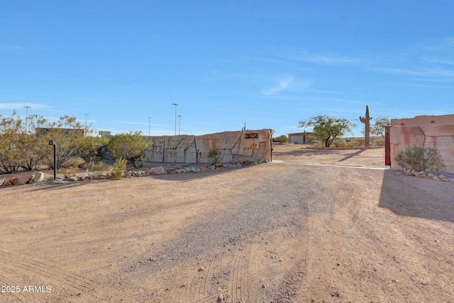 28758 N Ashbrook Ln, San Tan Valley, AZ 85144 - view of dirt / gravel road with a gated entry