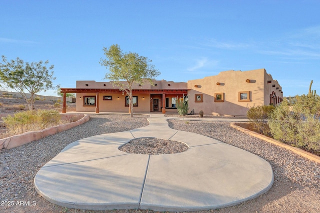 28758 N Ashbrook Ln, San Tan Valley, AZ 85144 - back of property featuring stucco siding and covered porch