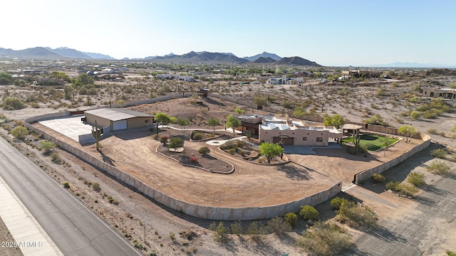 28758 N Ashbrook Ln, San Tan Valley, AZ 85144 - aerial view of property and surrounding area featuring a mountain backdrop