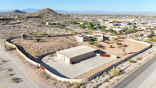 28758 N Ashbrook Ln, San Tan Valley, AZ 85144 - aerial view of residential area featuring a mountainous background