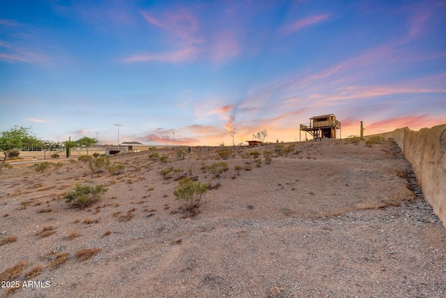 28758 N Ashbrook Ln, San Tan Valley, AZ 85144 - view of yard at dusk