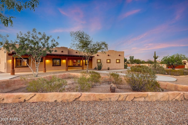 28758 N Ashbrook Ln, San Tan Valley, AZ 85144 - view of front of property with stucco siding