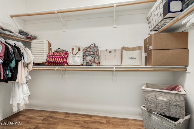 12023 W Duane Ln, Peoria, AZ 85383 - spacious closet featuring wood finished floors