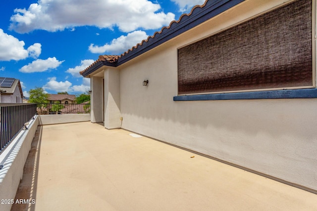 12023 W Duane Ln, Peoria, AZ 85383 - view of patio with a balcony