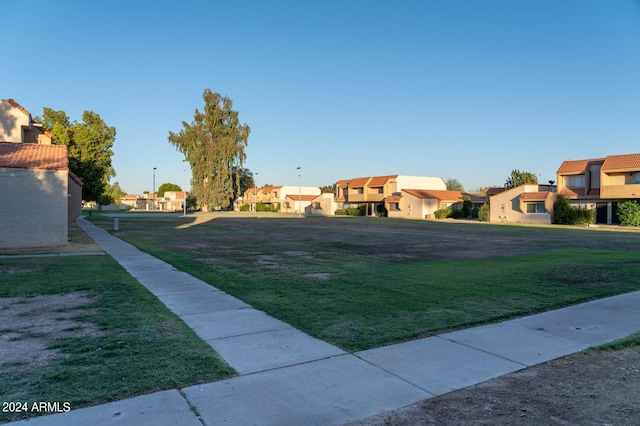 view of yard