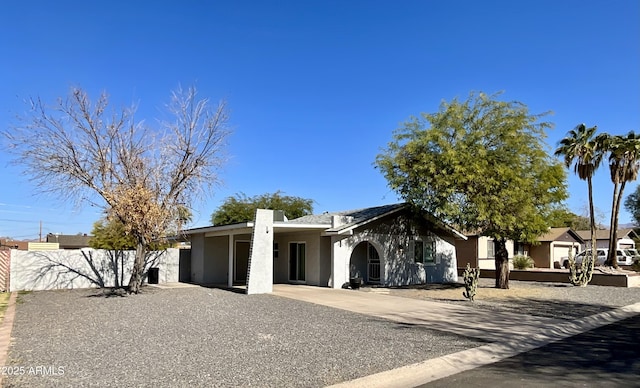 view of front of house