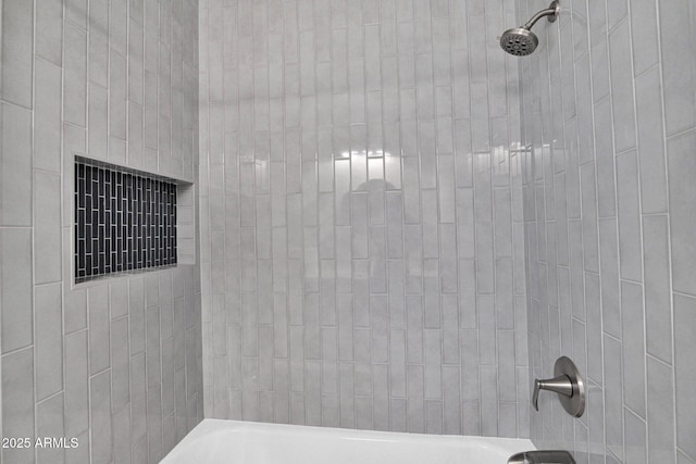 bathroom featuring shower / bath combination