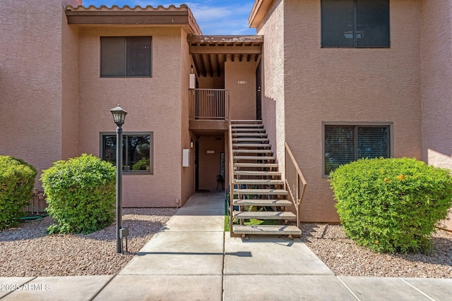 1075 E Chandler Blvd Unit 212, Chandler, AZ 85225 - view of building exterior with stairs