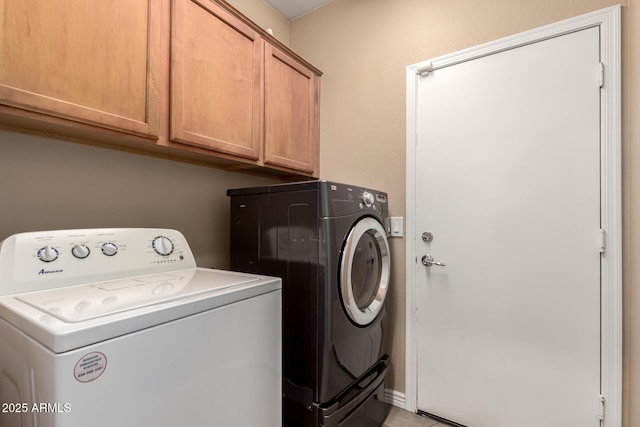 152 N 194th Ln, Buckeye, AZ 85326 - washroom with independent washer and dryer and cabinet space
