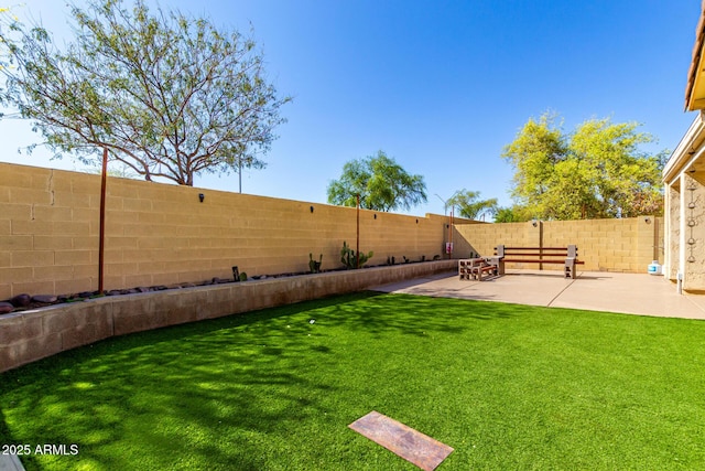 152 N 194th Ln, Buckeye, AZ 85326 - view of yard with a patio and a fenced backyard