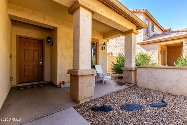 152 N 194th Ln, Buckeye, AZ 85326 - view of exterior entry featuring stucco siding