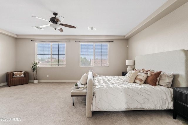 10331 E Starion Ave, Mesa, AZ 85212 - carpeted bedroom with baseboards and a ceiling fan