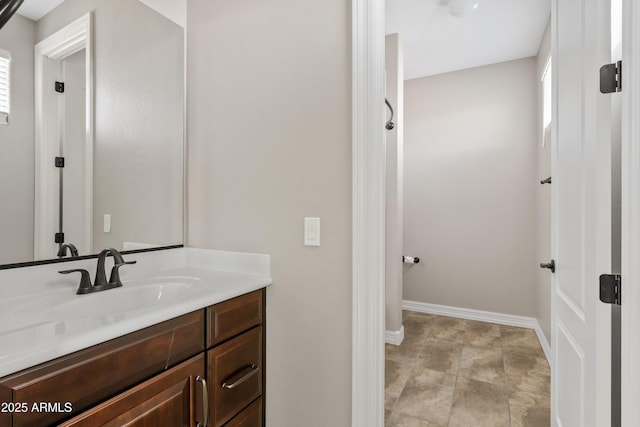 10331 E Starion Ave, Mesa, AZ 85212 - bathroom featuring vanity and baseboards