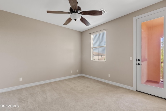 10331 E Starion Ave, Mesa, AZ 85212 - empty room featuring light colored carpet and ceiling fan