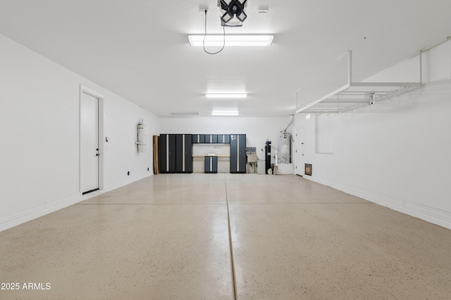 10331 E Starion Ave, Mesa, AZ 85212 - garage with gas water heater and a garage door opener