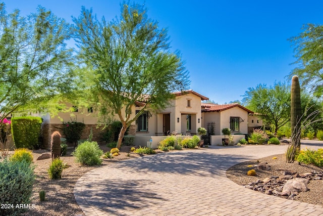 view of mediterranean / spanish-style home