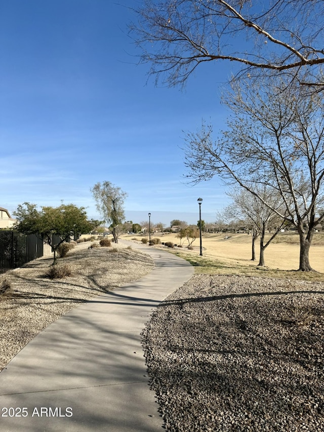 view of street