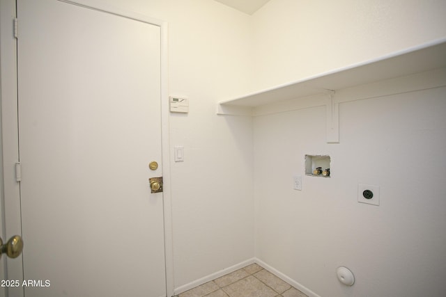 12205 N 41st Ln, Phoenix, AZ 85029 - washroom with hookup for a washing machine, light tile patterned floors, and hookup for an electric dryer