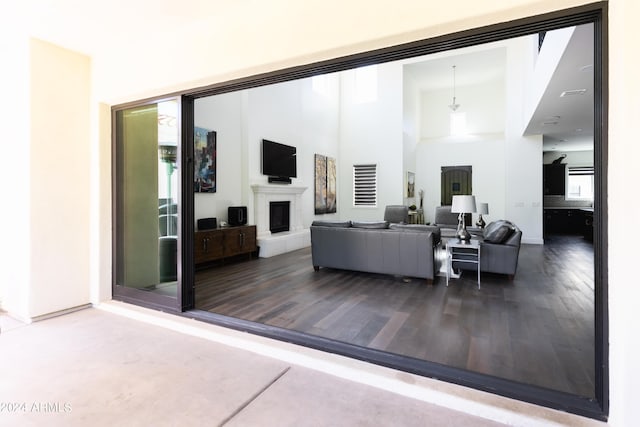 view of living room