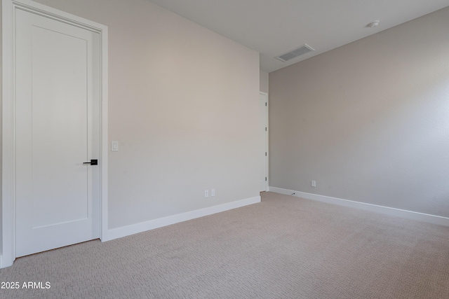 empty room with light carpet