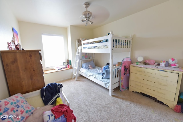 1219 E Avenida Isabela, Casa Grande, AZ 85122 - bedroom featuring light carpet and a ceiling fan
