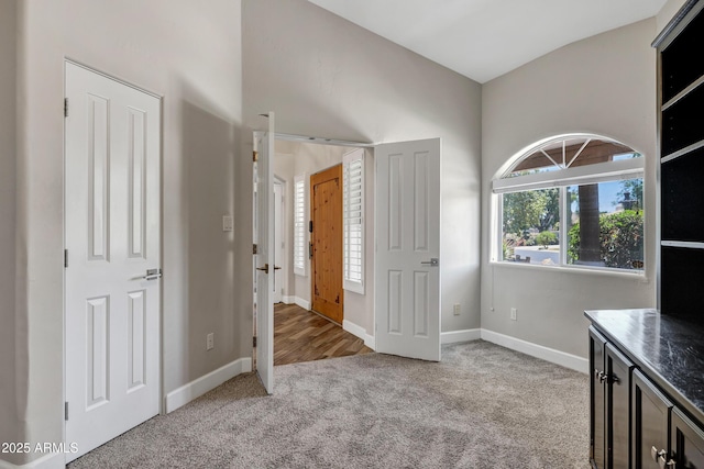 5345 E Mclellan Rd Unit 123, Mesa, AZ 85205 - unfurnished bedroom with light colored carpet and baseboards
