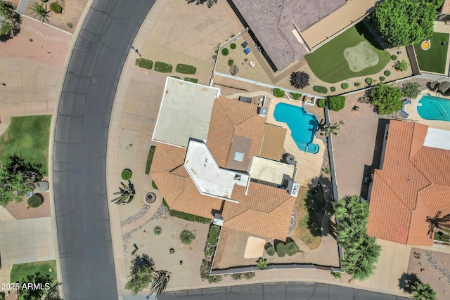 5345 E Mclellan Rd Unit 123, Mesa, AZ 85205 - aerial view of a pool