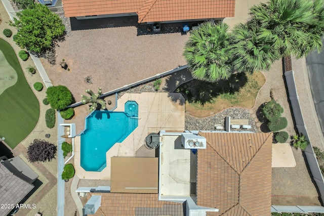 5345 E Mclellan Rd Unit 123, Mesa, AZ 85205 - bird's eye view of a pool area