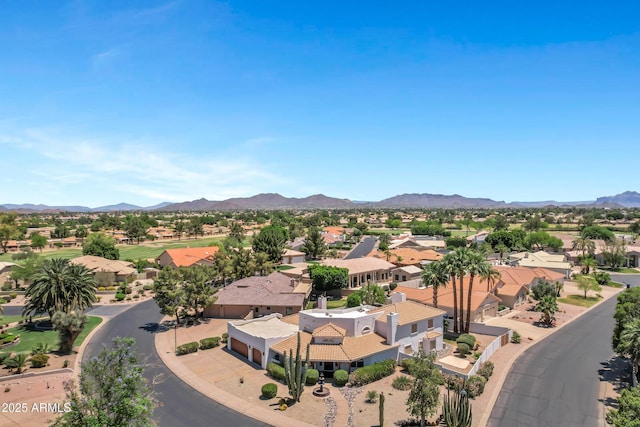 5345 E Mclellan Rd Unit 123, Mesa, AZ 85205 - aerial view of residential area with mountains