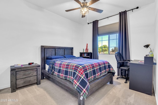 550 E Zion Pl, Chandler, AZ 85249 - carpeted bedroom featuring ceiling fan