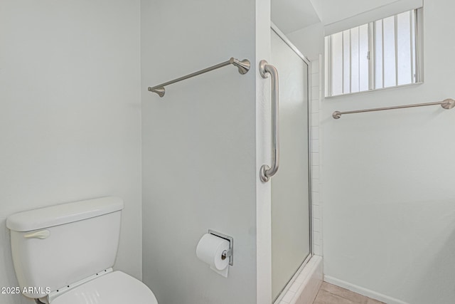 6051 E Ensenada St, Mesa, AZ 85205 - full bathroom with toilet and a shower with door