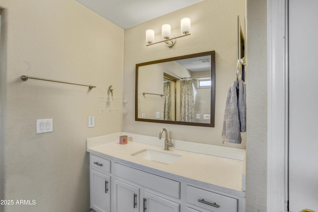 full bathroom with vanity