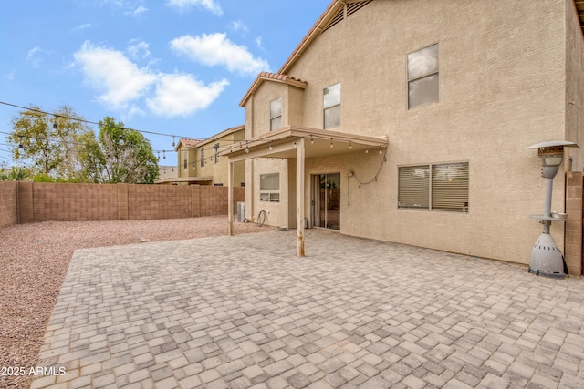 view of patio / terrace featuring a fenced backyard